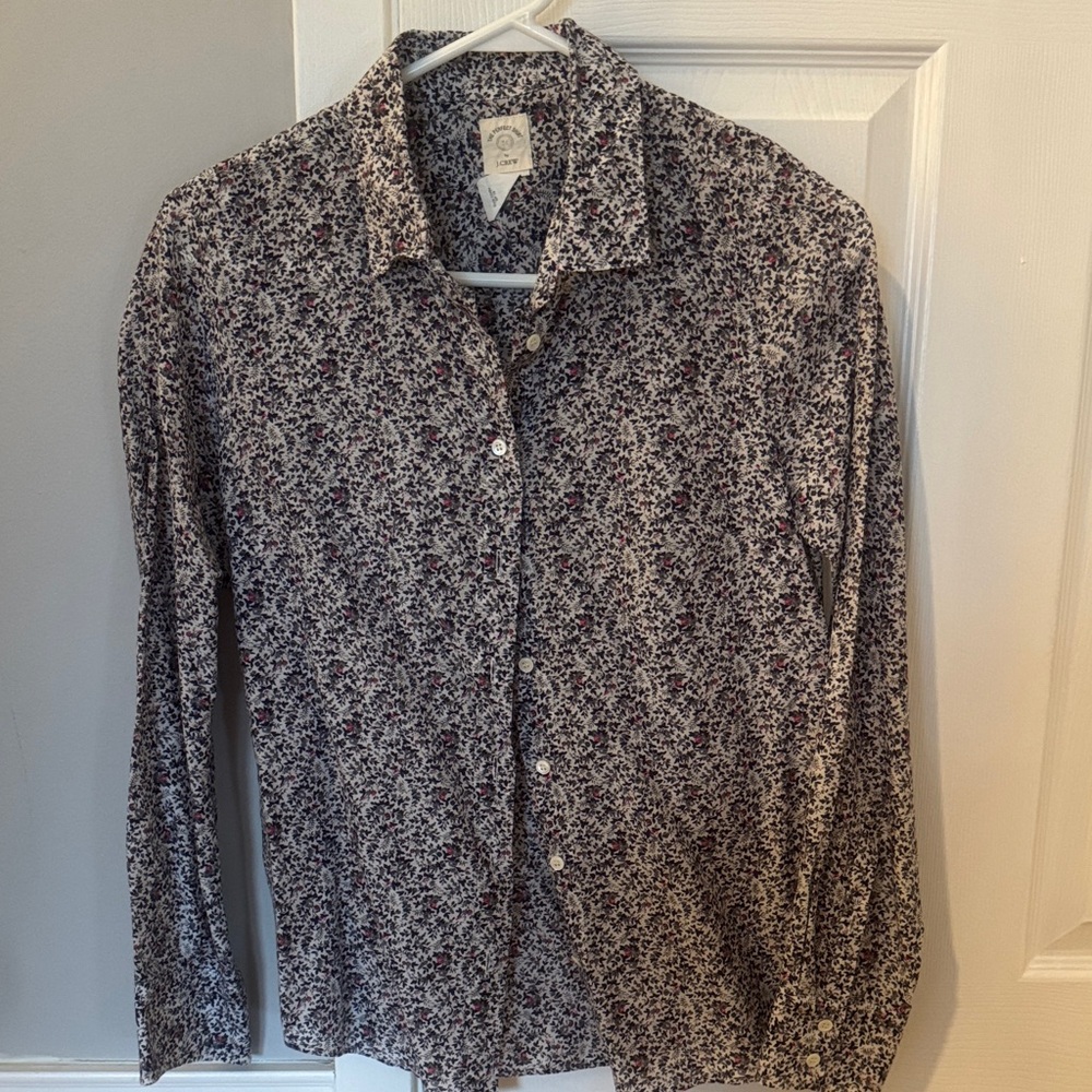 J. Crew Multicolor Floral Men's Shirt